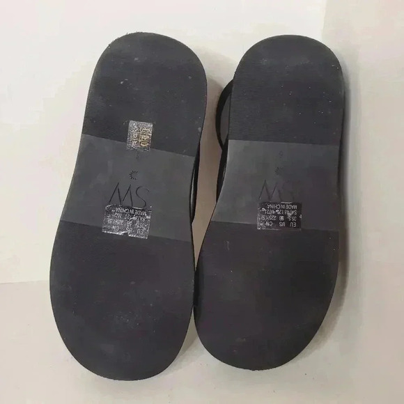 Stuart Weitzman Sweden Black Plataform Size 5B - Picture 14 of 15